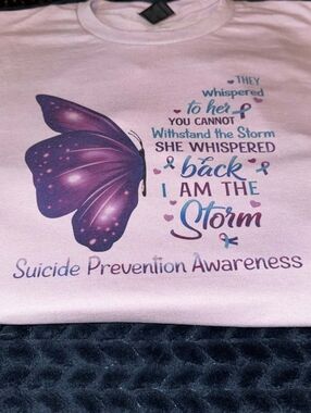 Suicide Awareness Custom Made Tees